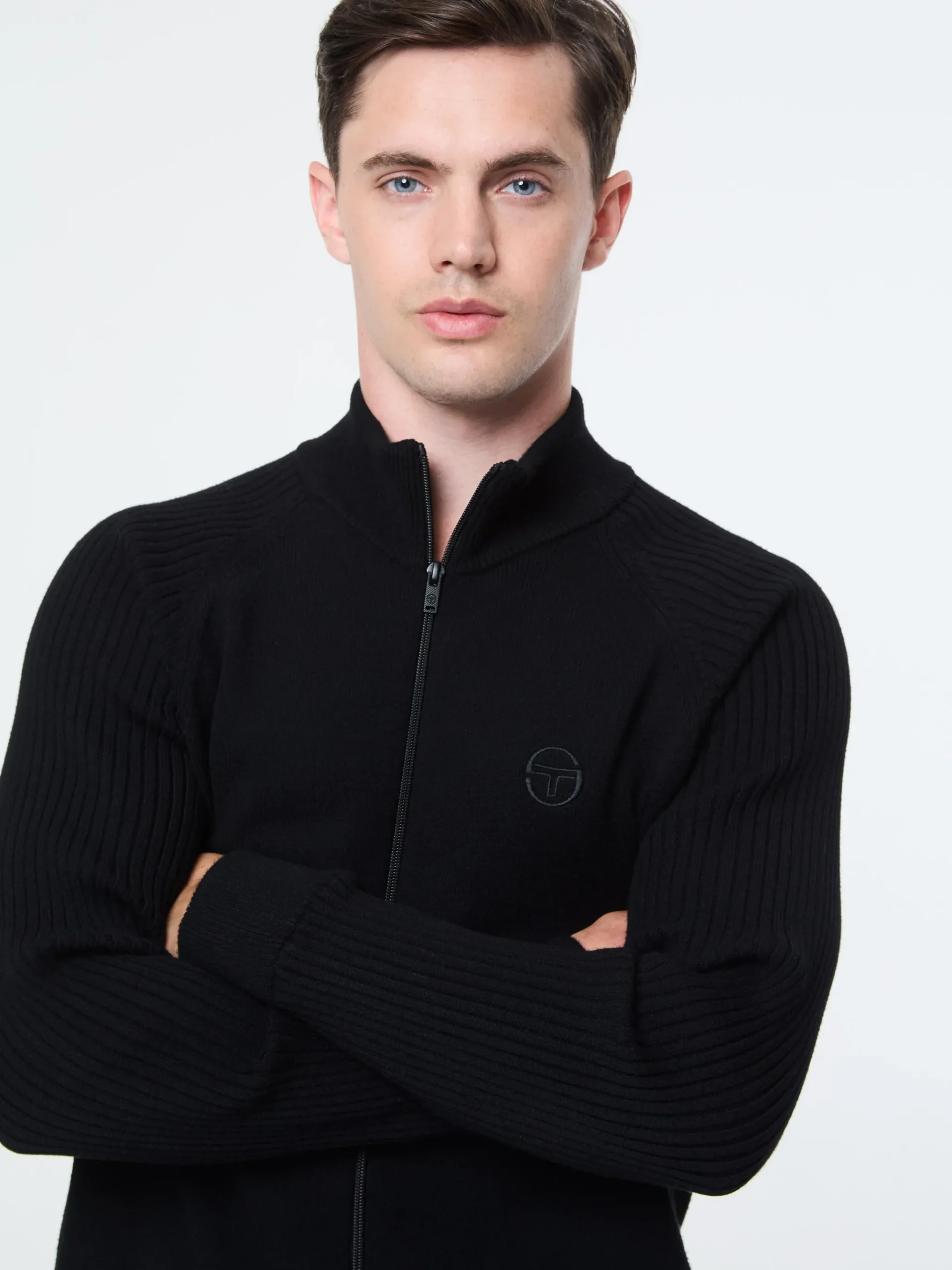Saggio Track Jacket- Black Beauty
