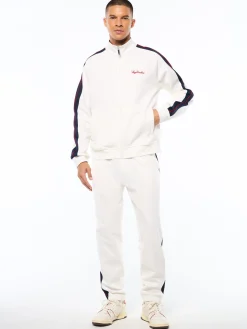 Semplice Track Jacket-Gardenia