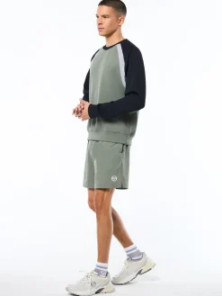 Sportivo Crewneck-Agave Green