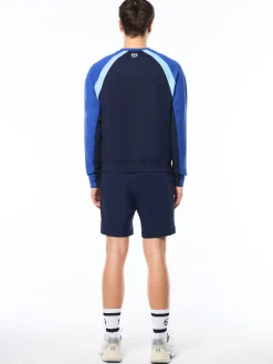 Sportivo Crewneck-Maritime Blue