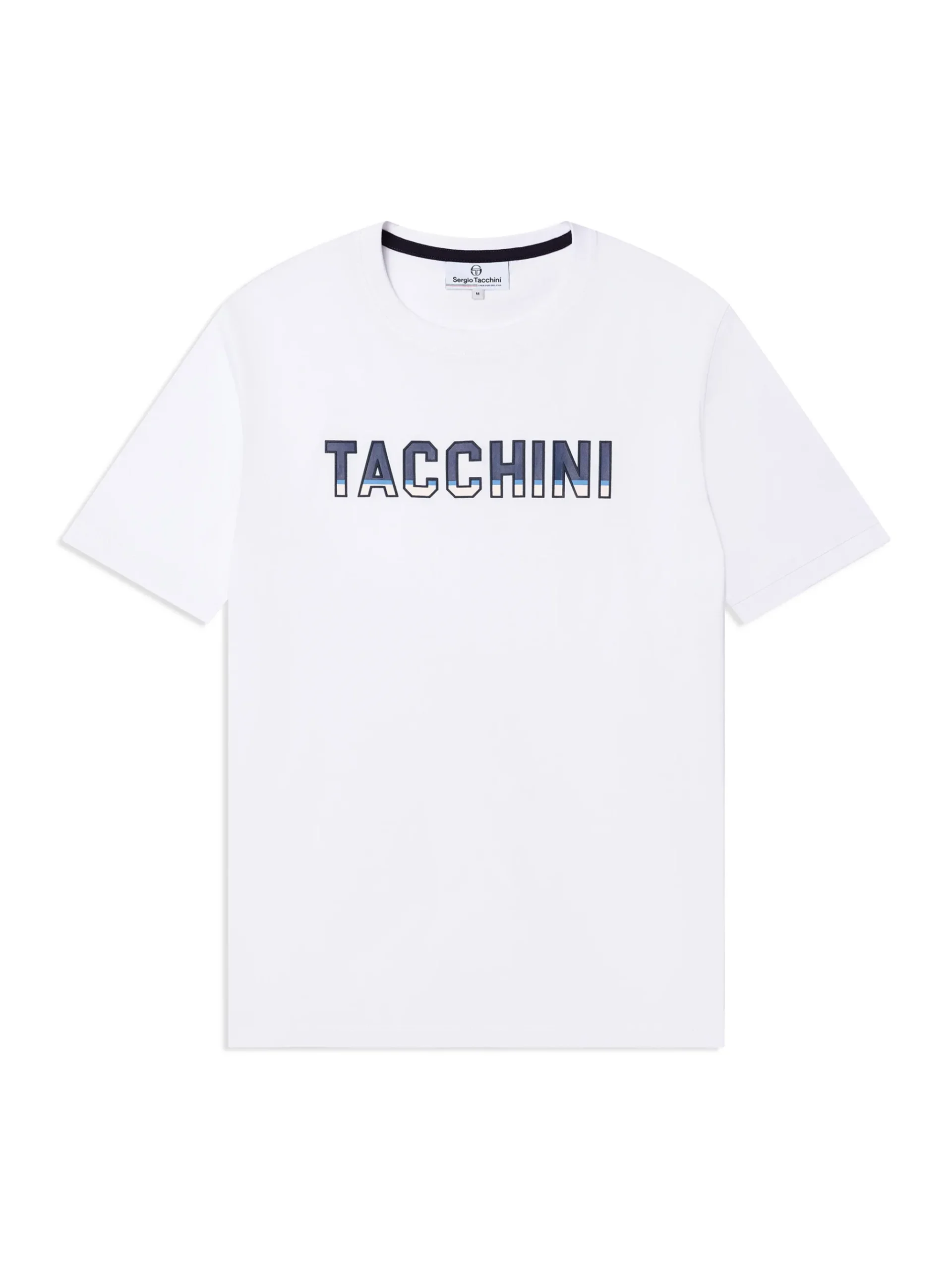 Strisce T-Shirt-Brilliant White