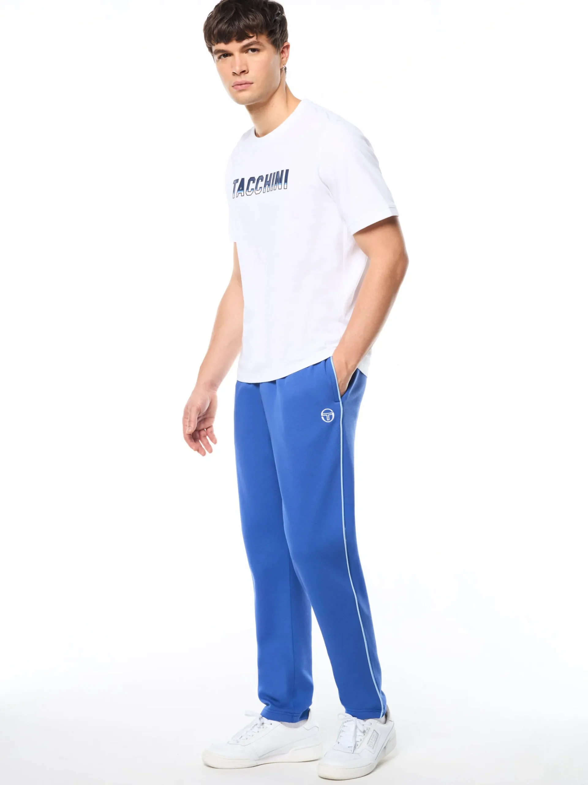 Strisce T-Shirt-Brilliant White