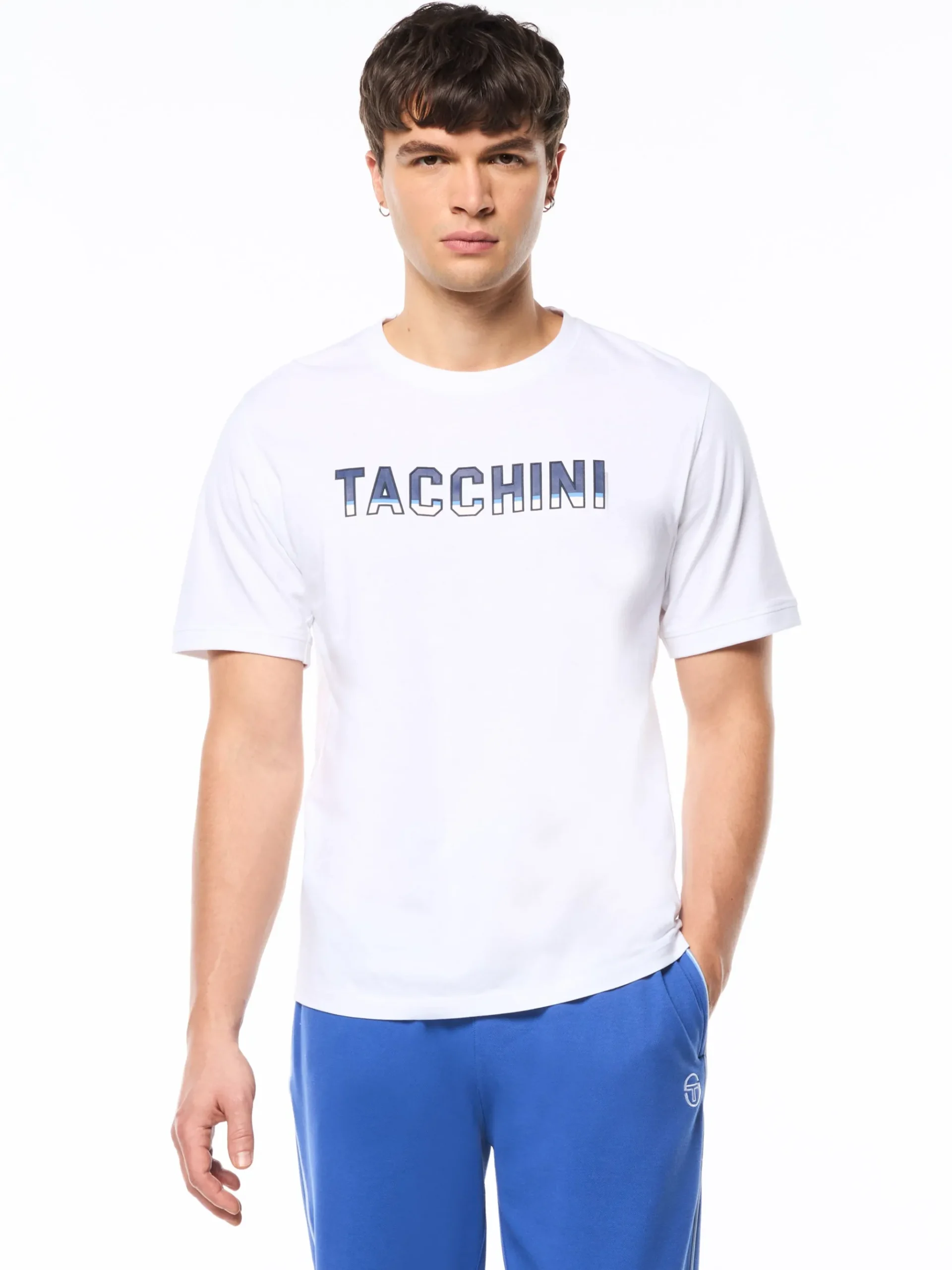 Strisce T-Shirt-Brilliant White