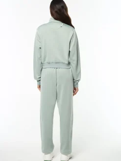 Terina Track Jacket- Slate Gray