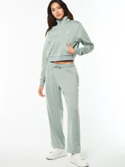 Terina Track Jacket- Slate Gray