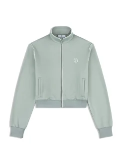 Terina Track Jacket- Slate Gray