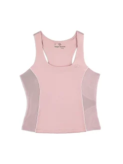 Tessa Scoop Neck Tank- Pale Mauve