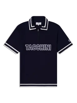 Tito Short Sleeve Polo-Maritime Blue