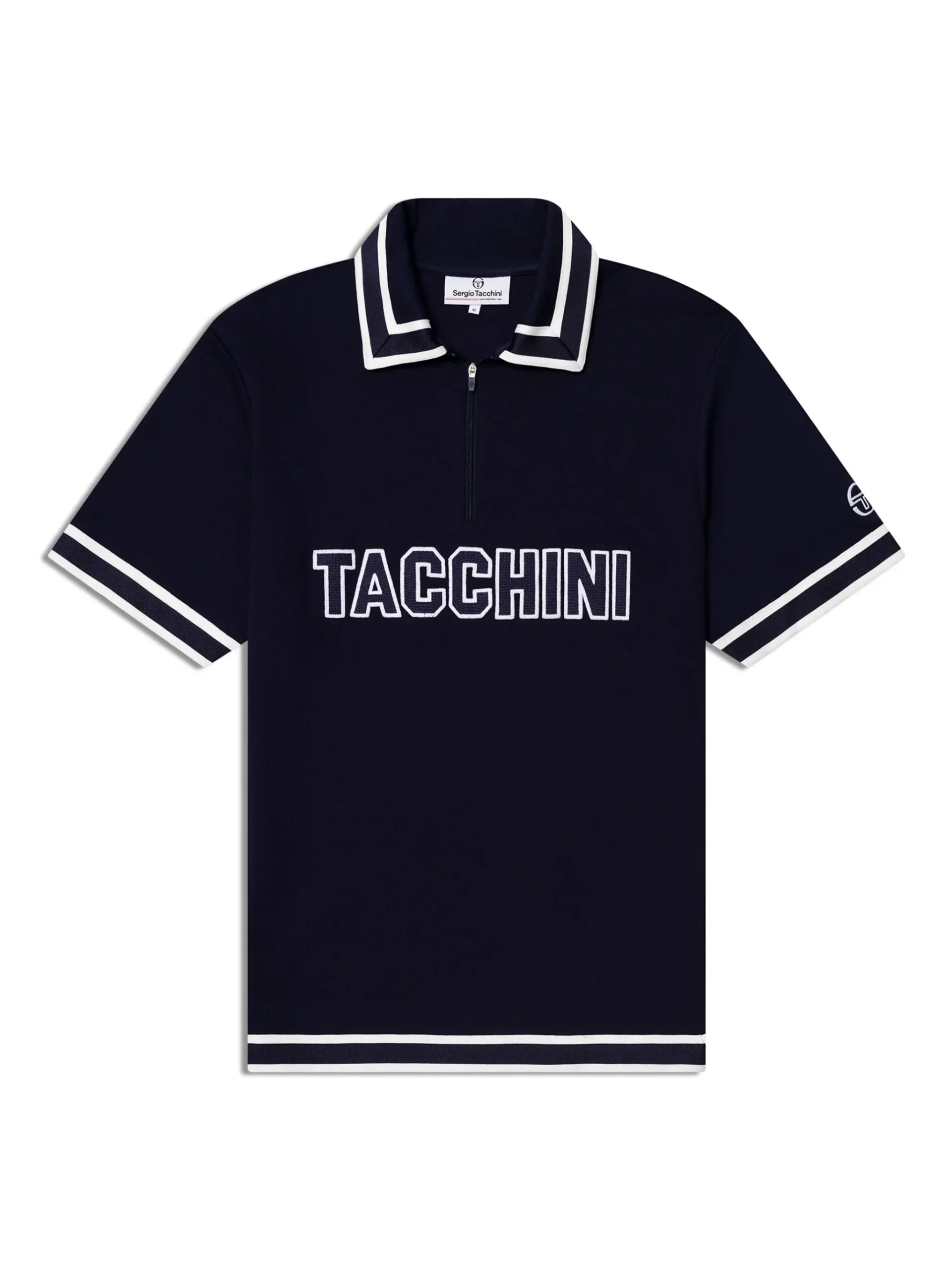 Tito Short Sleeve Polo-Maritime Blue