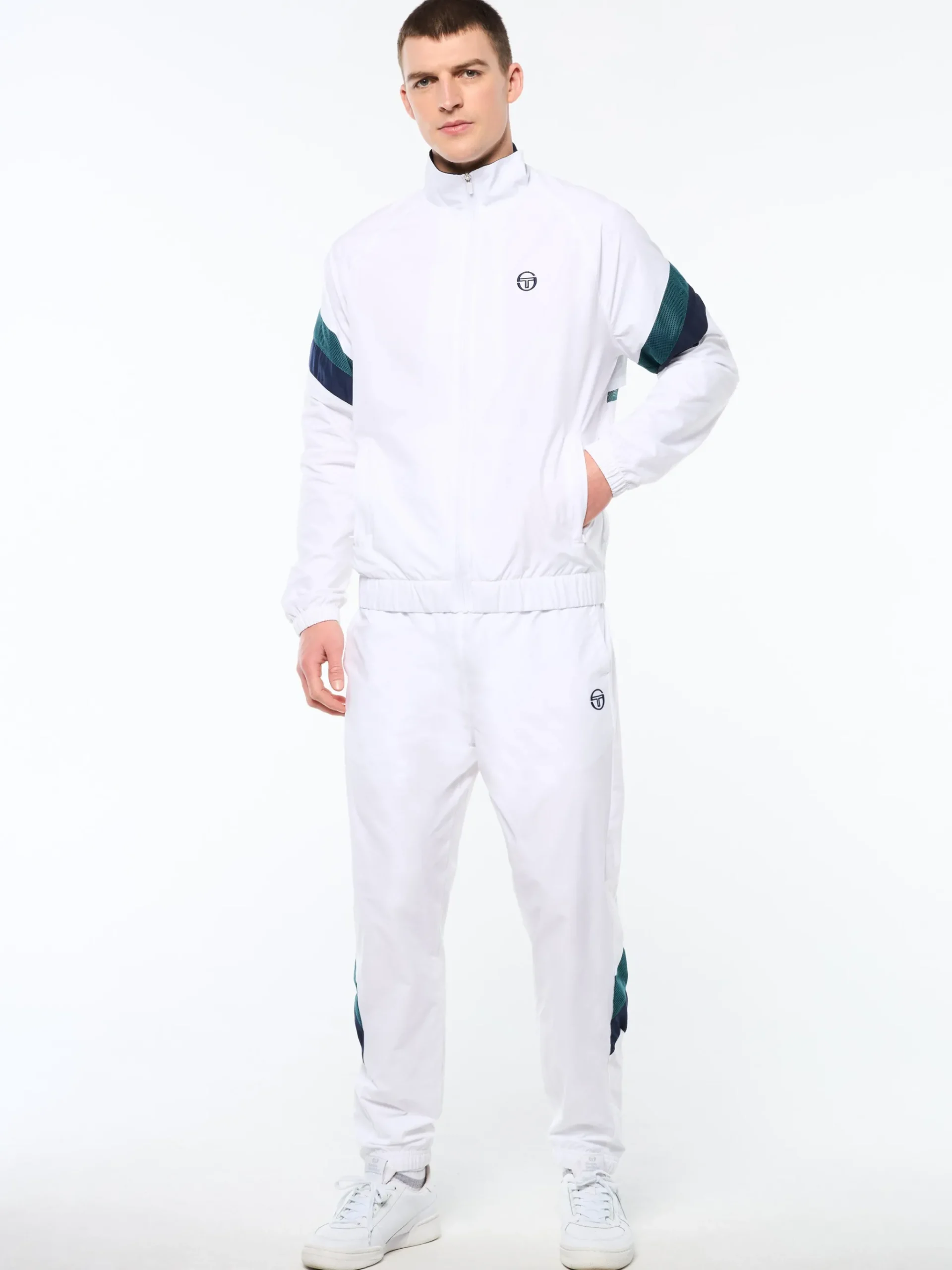 Ventilato Track Jacket-Brilliant White