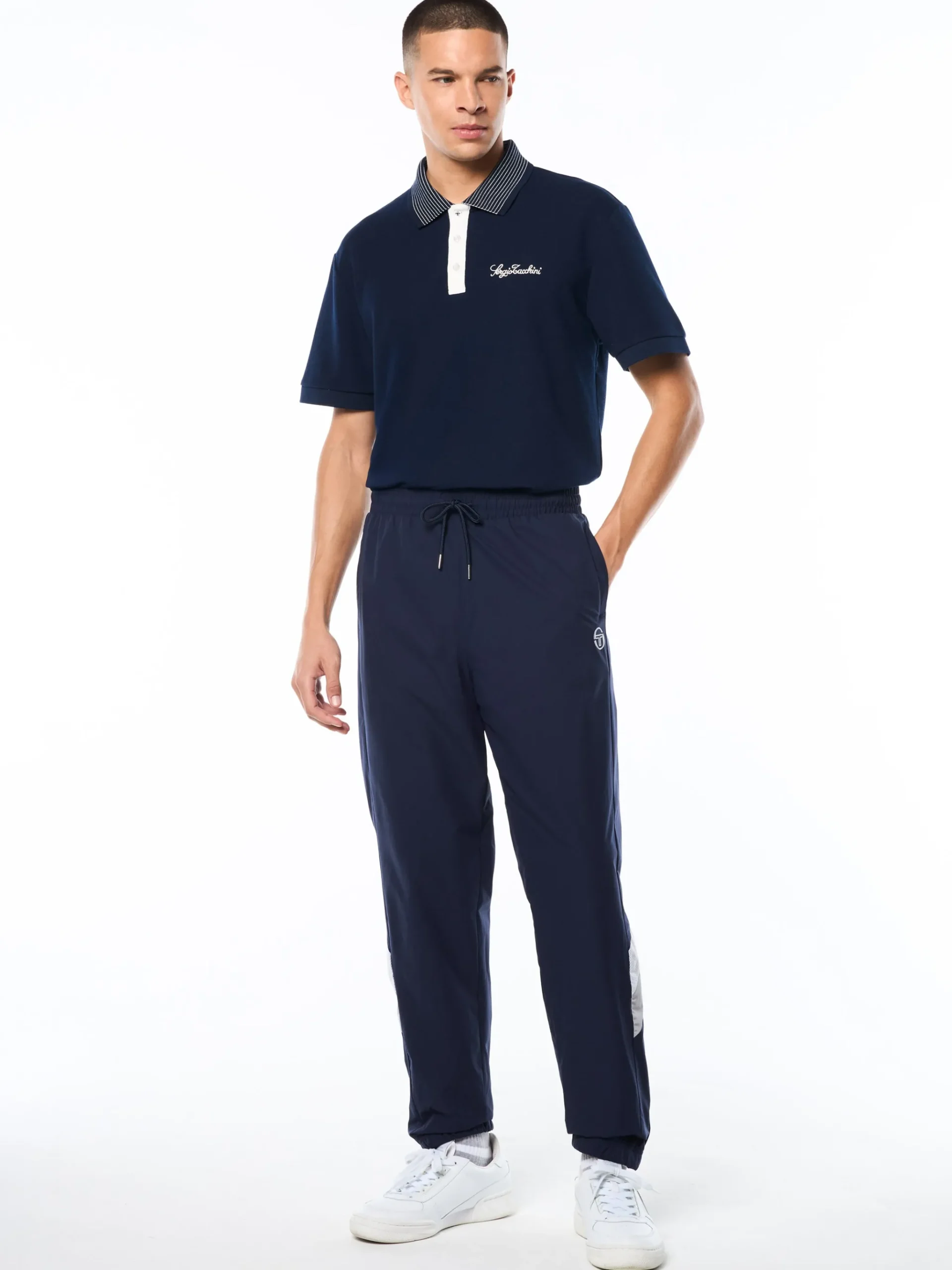 Ventilato Track Pant-Maritime Blue