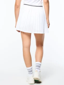 Verona Mesh Skort- Brilliant White