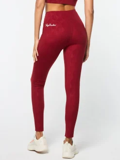 Viano Printed Leggings- Sun Dried Tomato