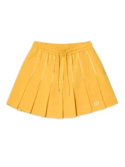 Via Skirt-Honey Gold
