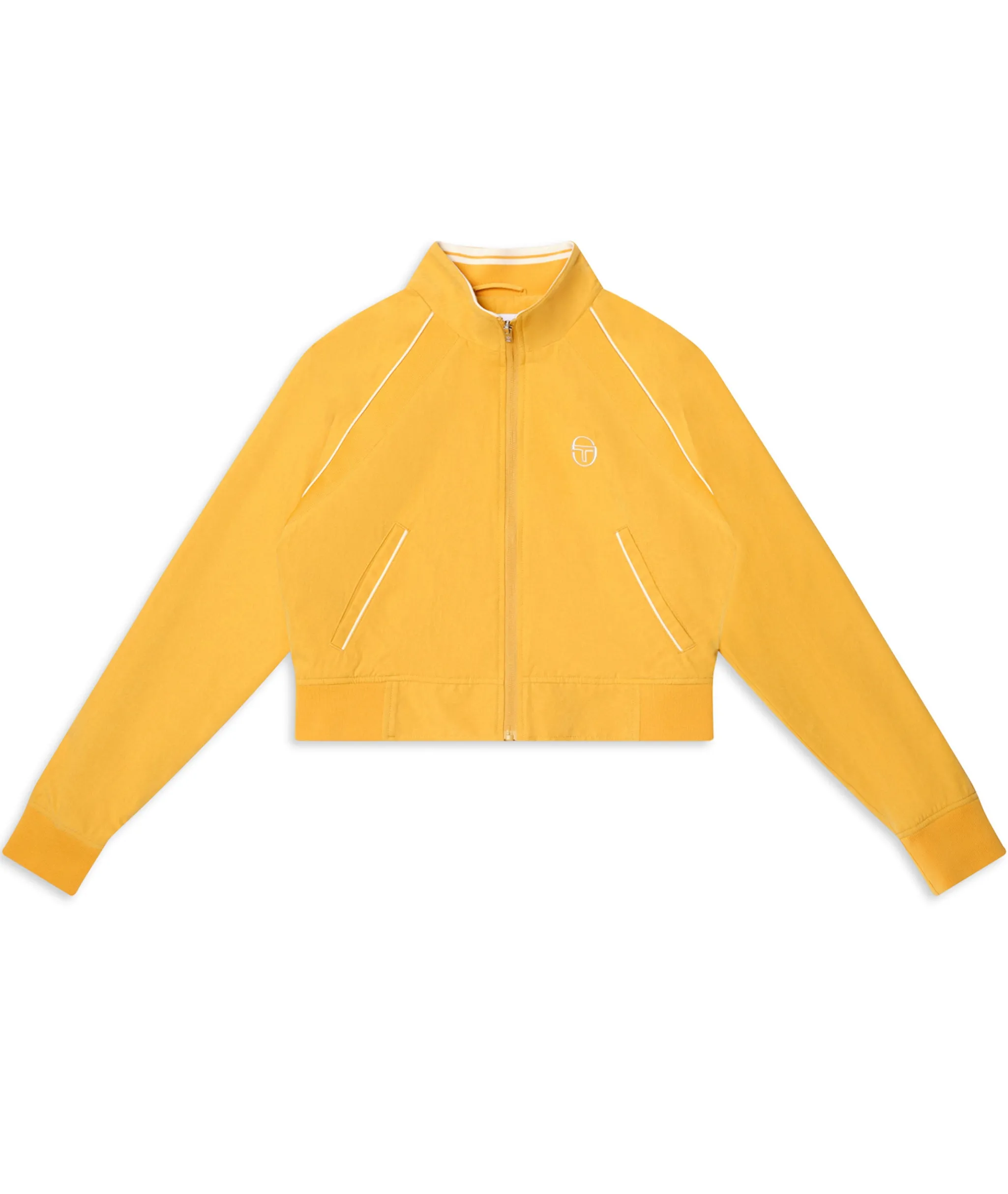 Via Track Jacket-Honey Gold