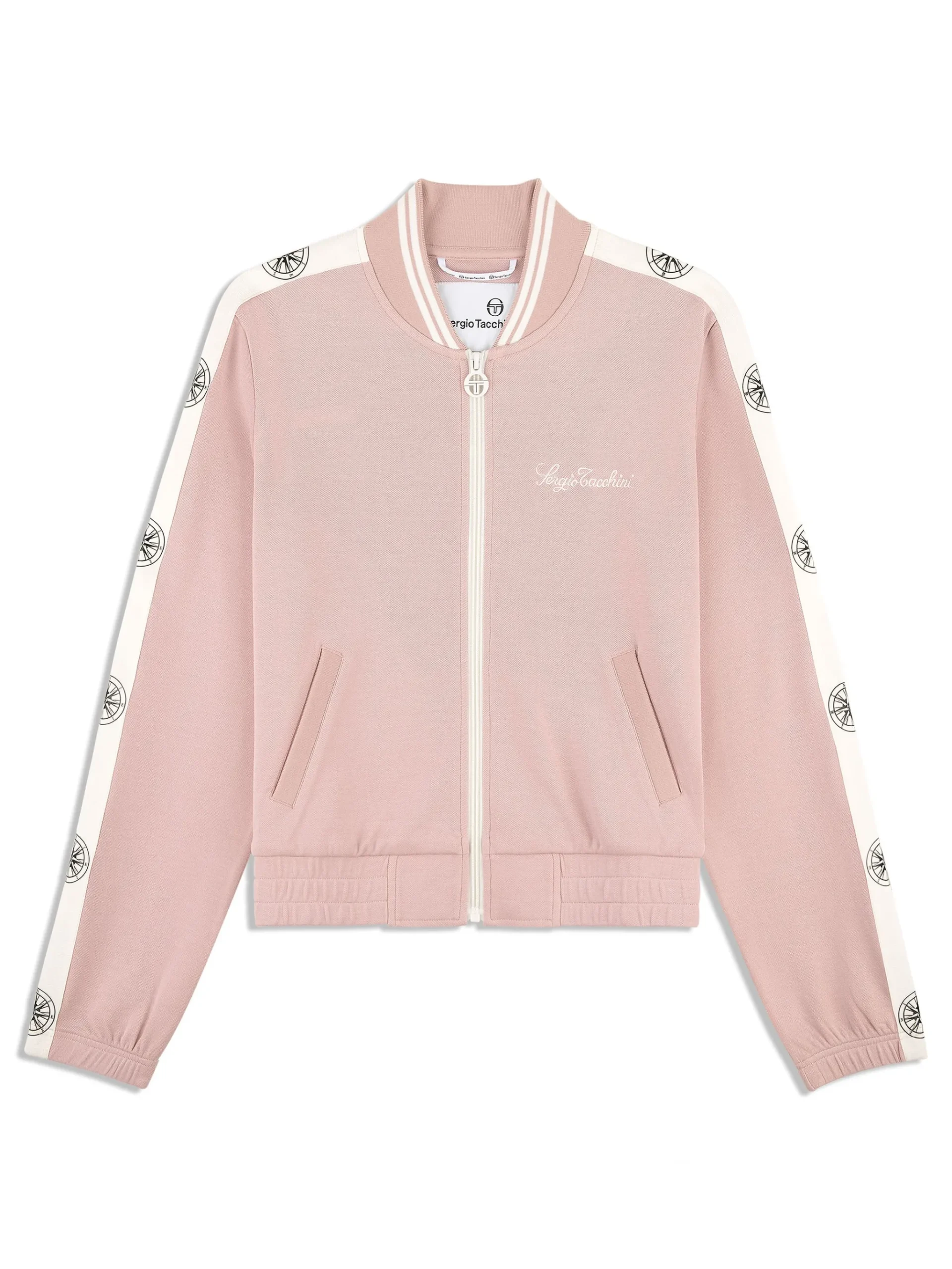 Women's Bussola Track Jacket- Pale Mauve