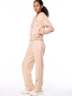 Women's Camoscio Hoodie- Humus