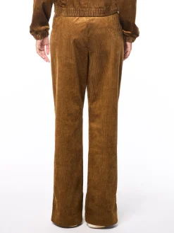Women's Cordurato Track Pant- Bronze Brown