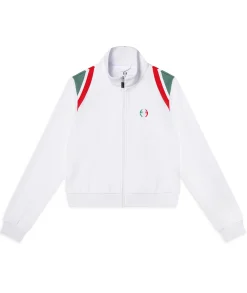 Women's Eredita Track Jacket-Brilliant White