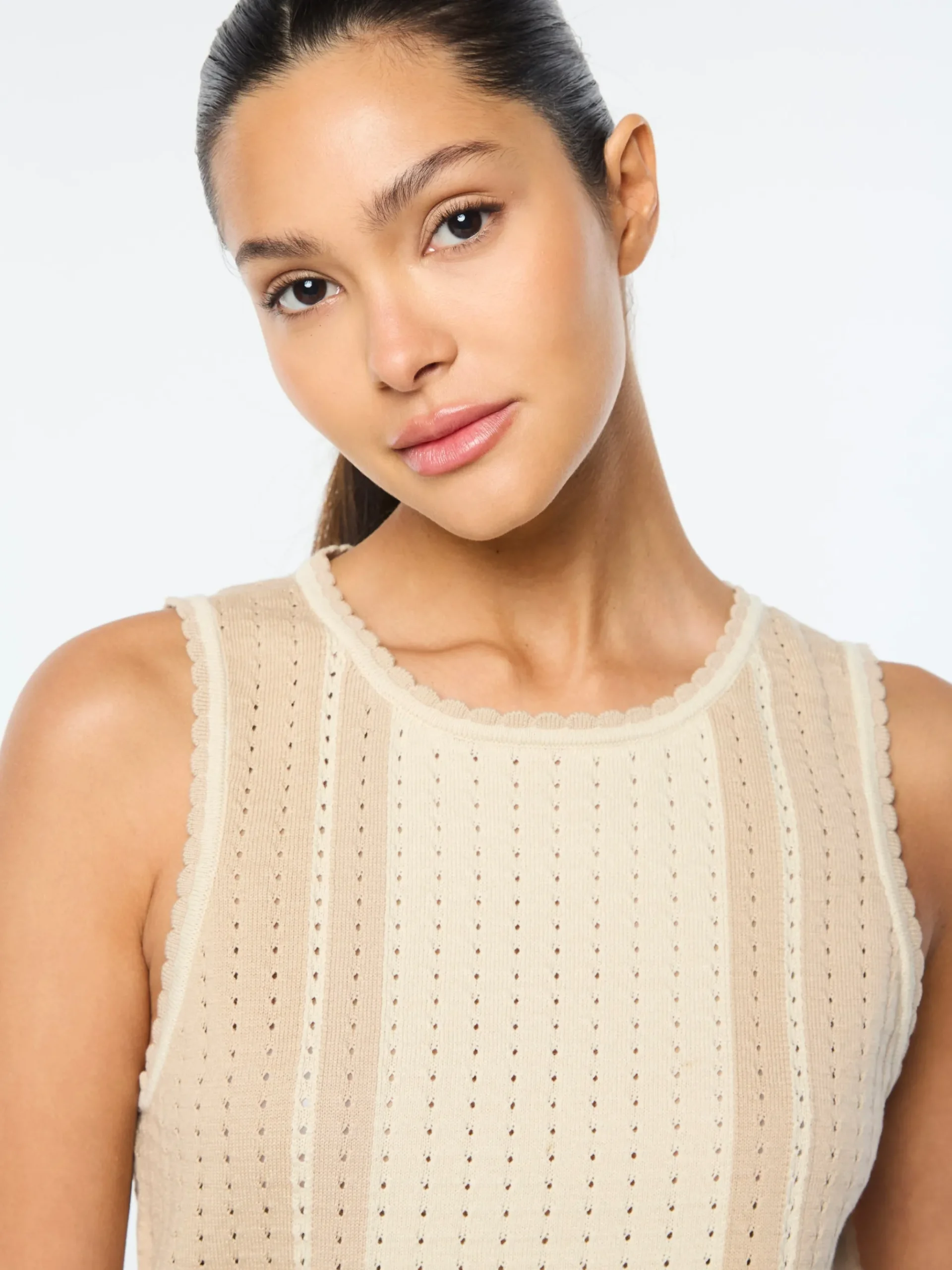 Zola Knit Top- Humus